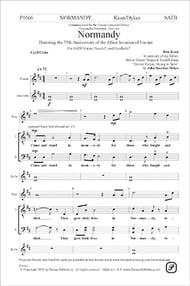 Normandy SATB choral sheet music cover Thumbnail